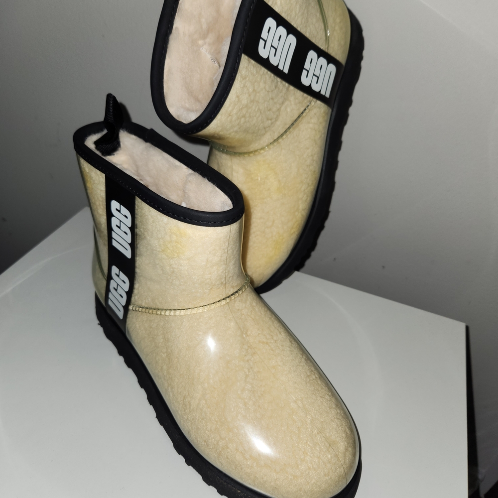 UGG Classic Mini Waterproof Clear Boot - Picture 2 of 6